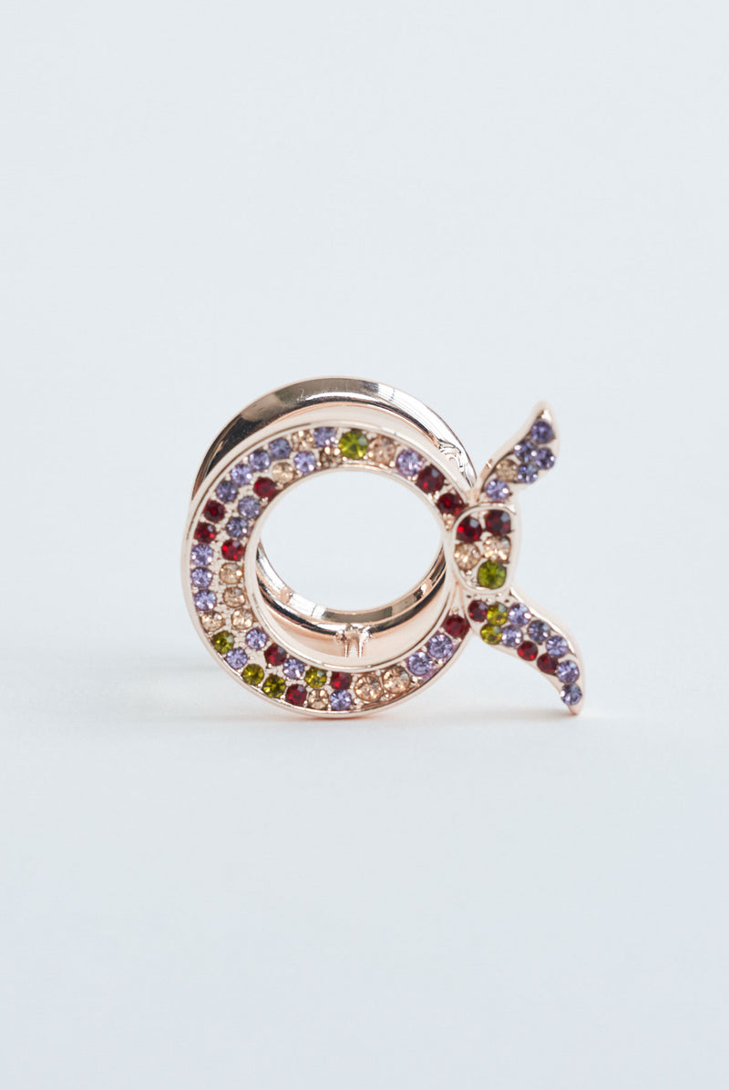 text -- multicolored rose gold