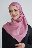 text -- shimmering mute pink