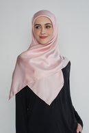 text -- shimmering ladylike pink