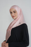 text -- shimmering ladylike pink