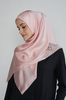 text -- shimmering ladylike pink