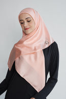 text -- shimmering tea rose