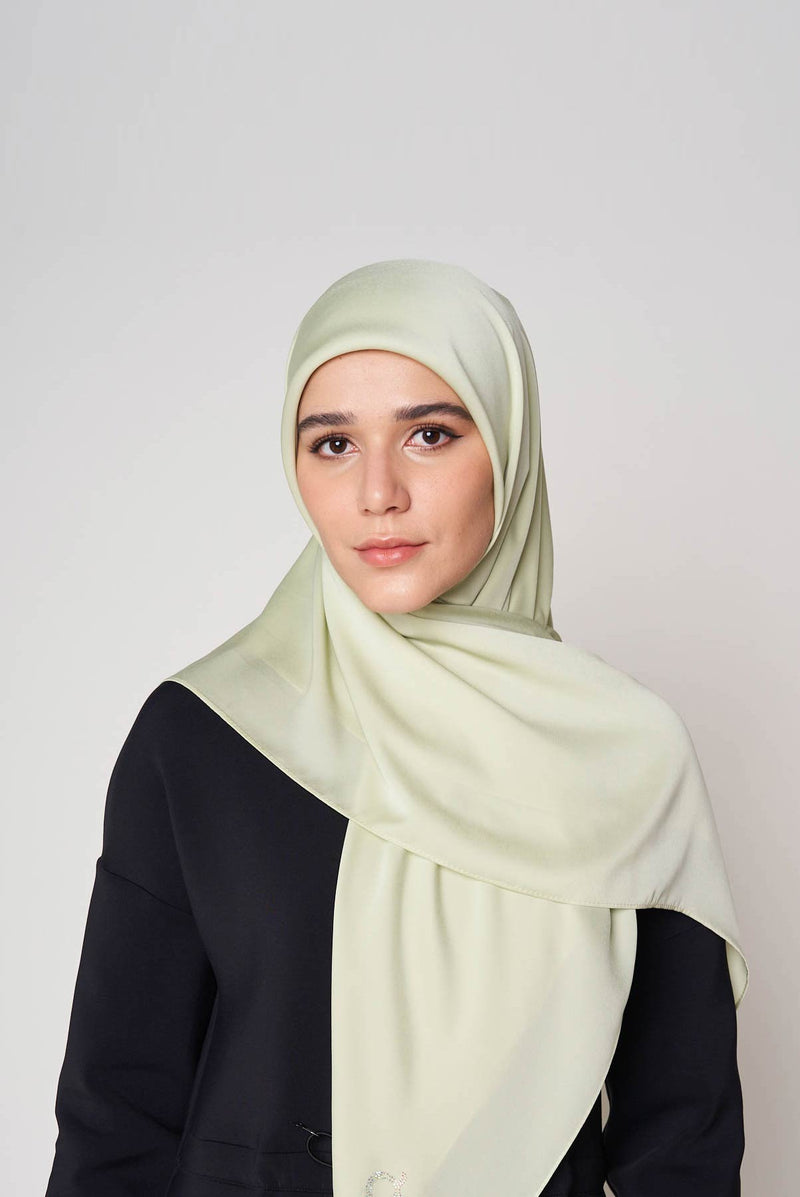 plaintastic mute satin square Large No-Silk Silk™ Italian Stitch hem