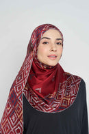 diamond lattices are forever scarf SERIOUSLY SATIN SILK