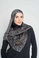 text -- diamond sophisticated black