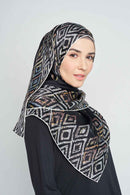 text -- diamond sophisticated black