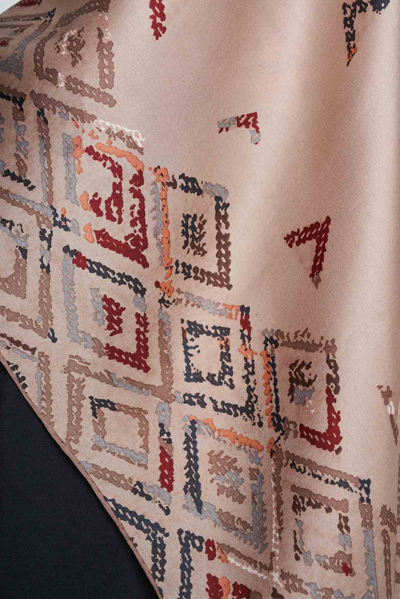 text -- diamond nude brown