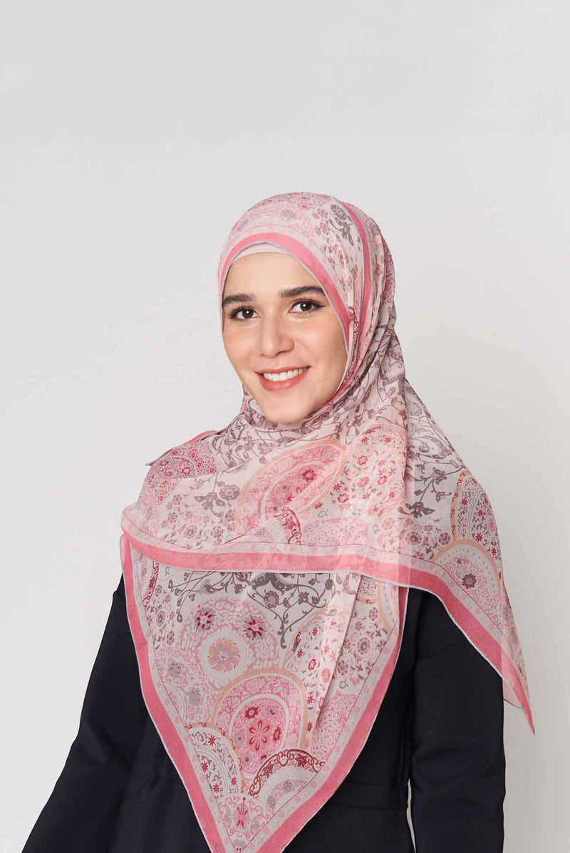 blossom ballet scarf CREPE SILK