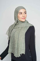 text -- wool moss green