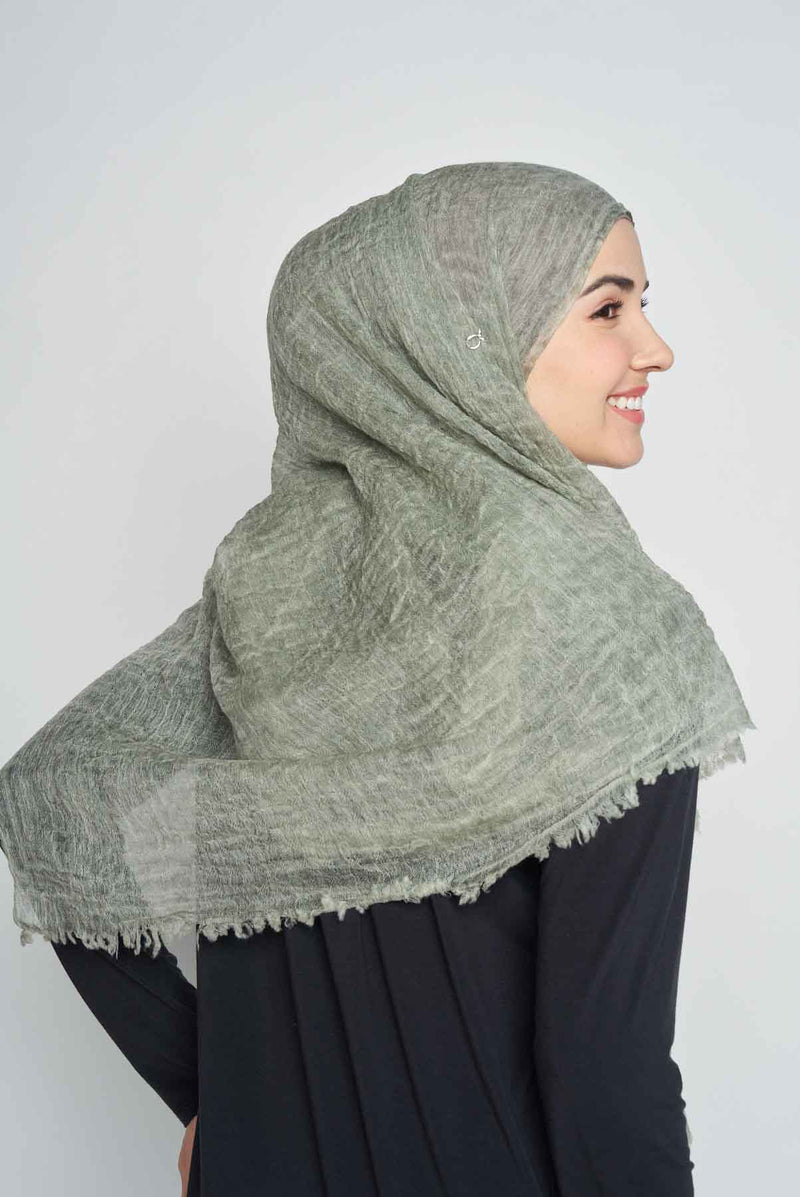 text -- wool moss green