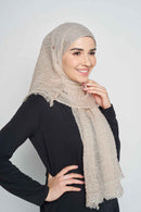 text -- wool etoupe