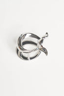 text -- silver ring