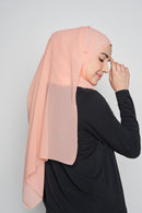 text -- coral silk