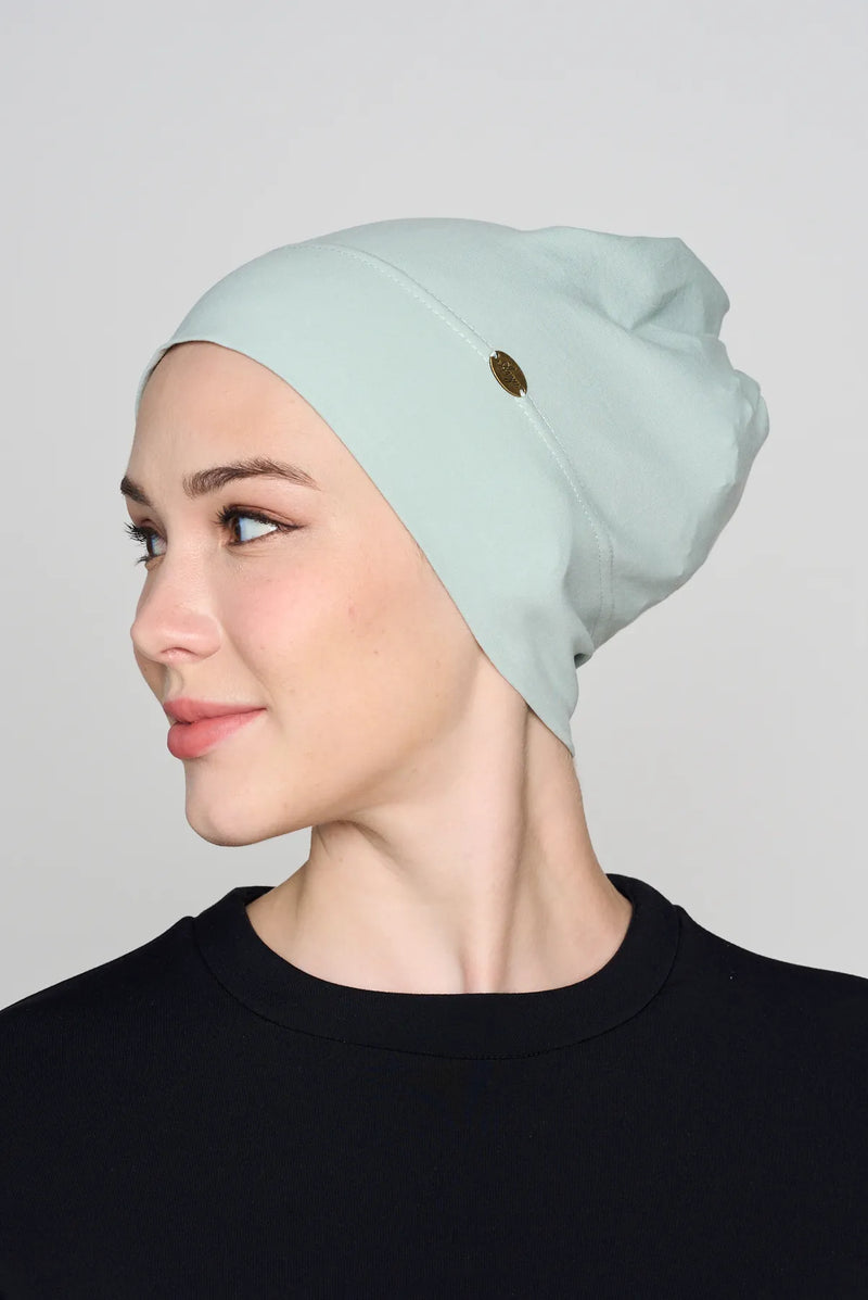text -- mint green