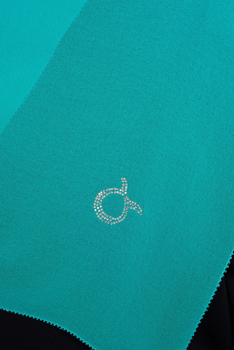 text -- rich turquoise
