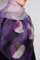 text -- tulips purple