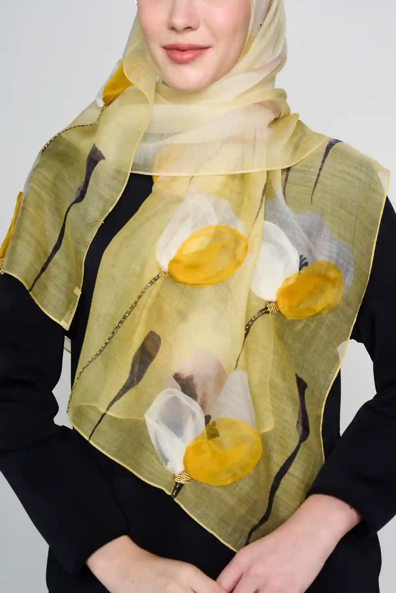 text -- tulips lemon drop