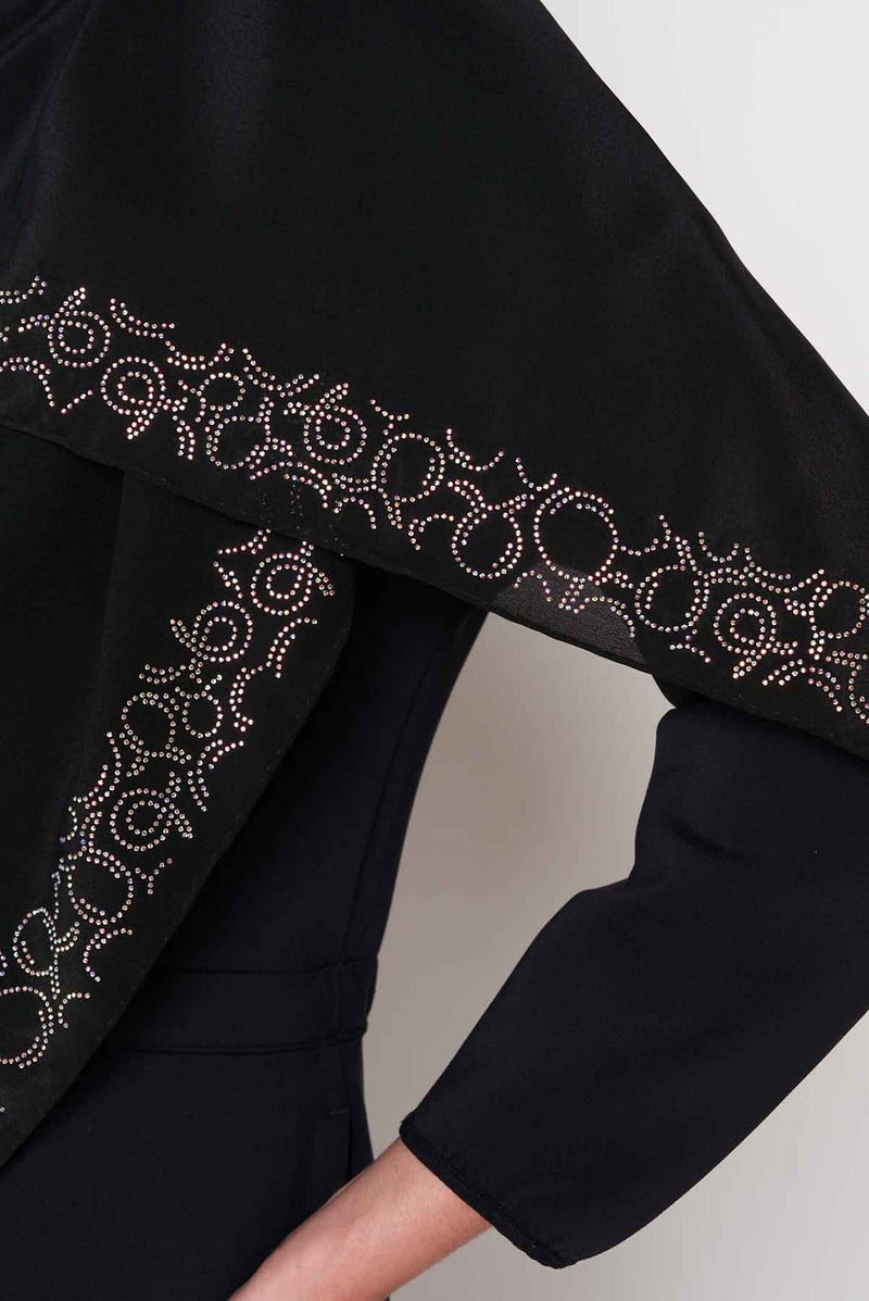 text -- blings sophisticated black