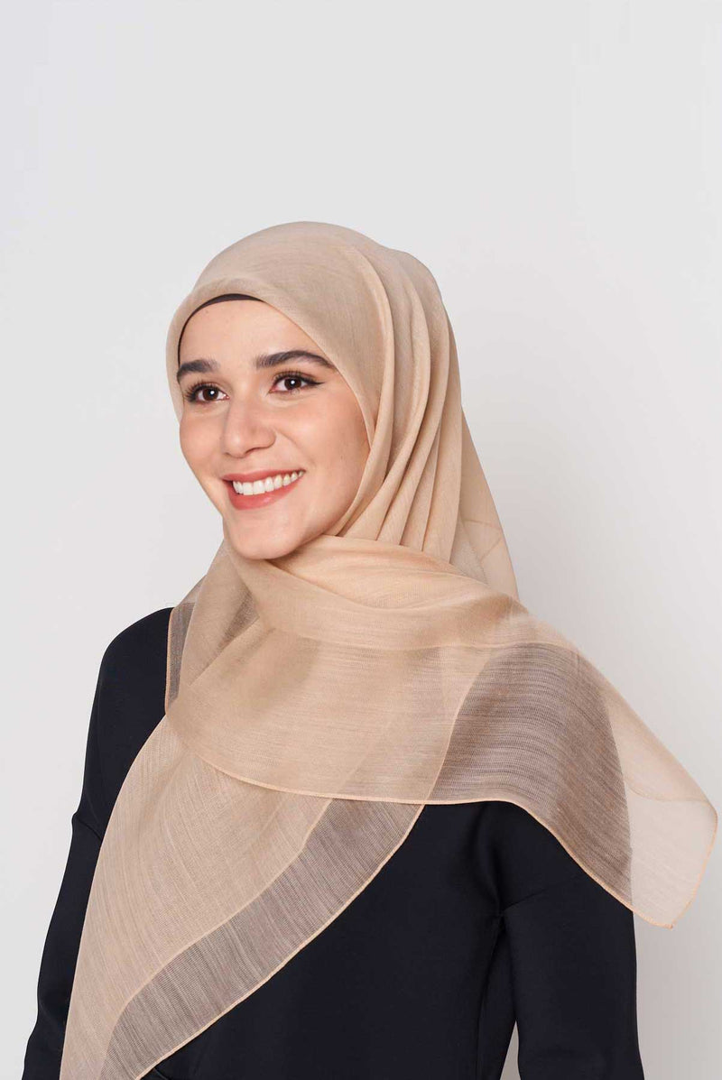 so fine square CASHMERE SILK Medium