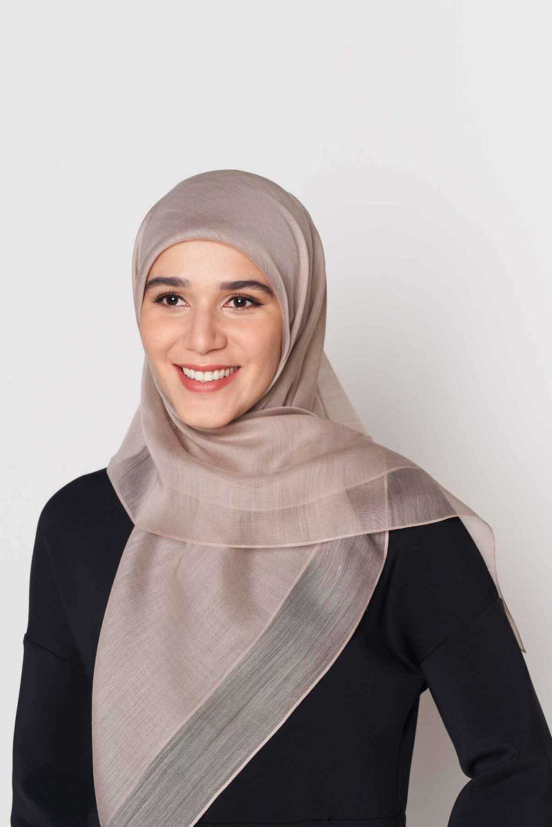 so fine square CASHMERE SILK Medium