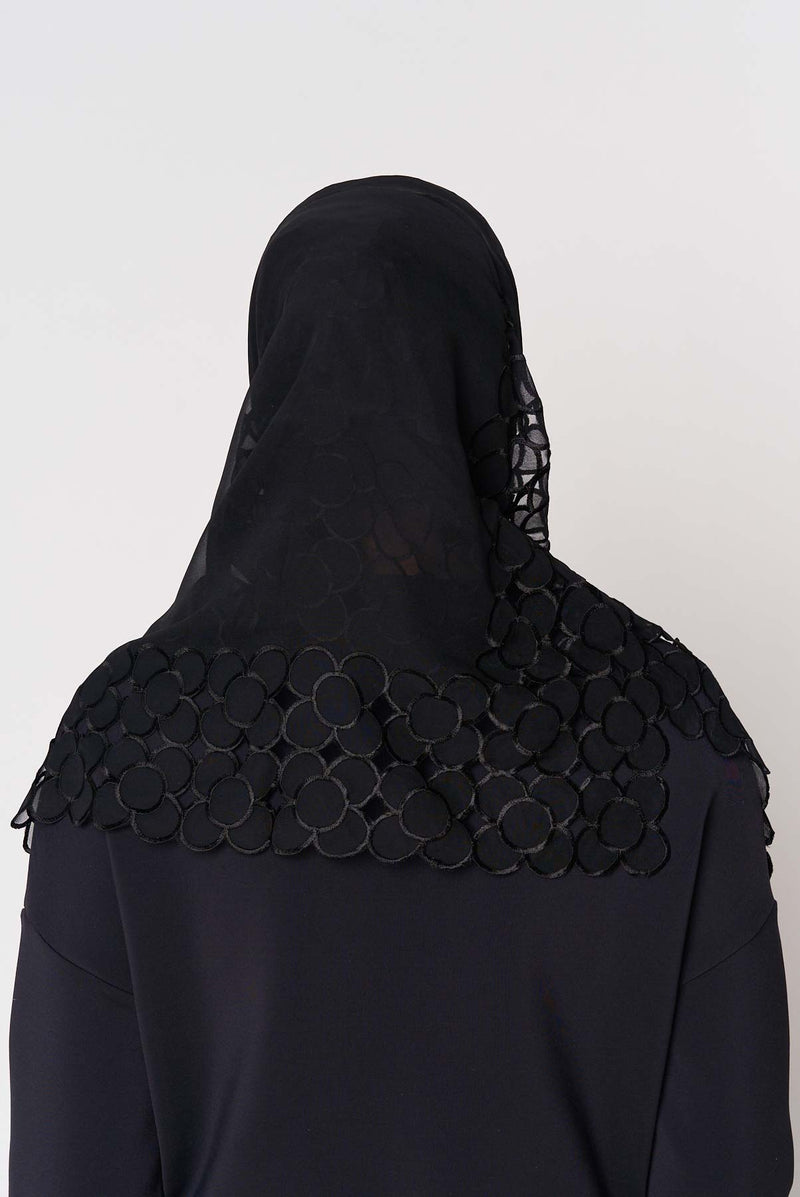text -- beaded sophisticated black