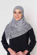 text -- beaded grey