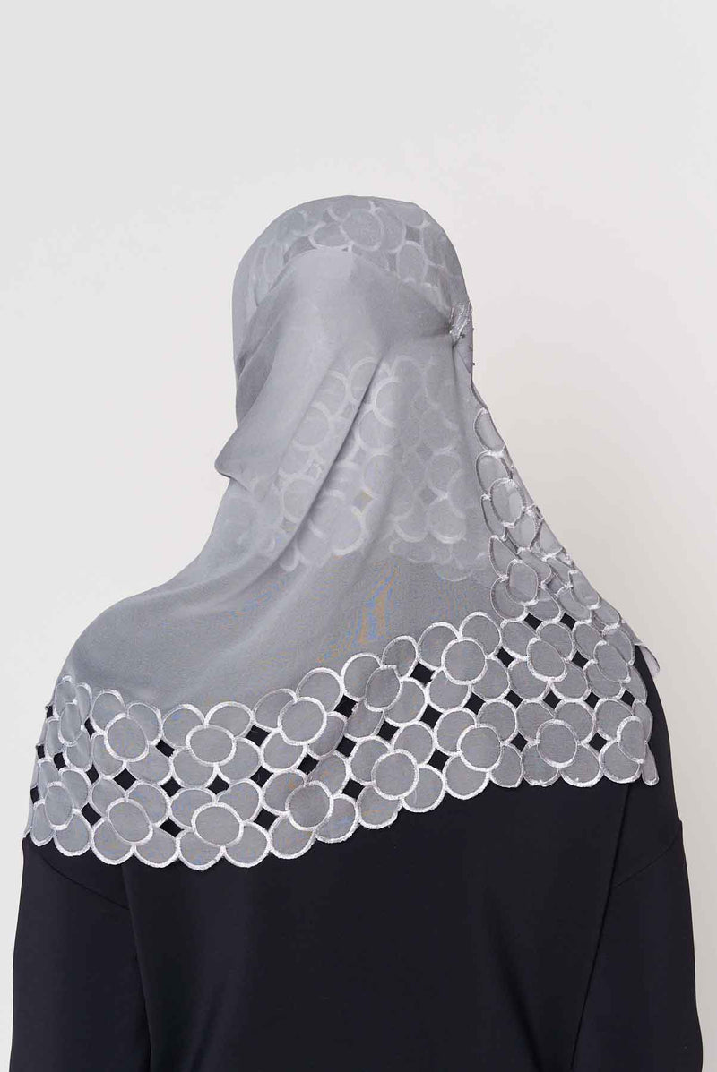 text -- beaded grey