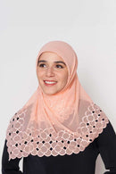beaded bliss square CREPE SILK Large