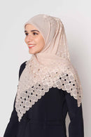 beaded bliss square CREPE SILK Large