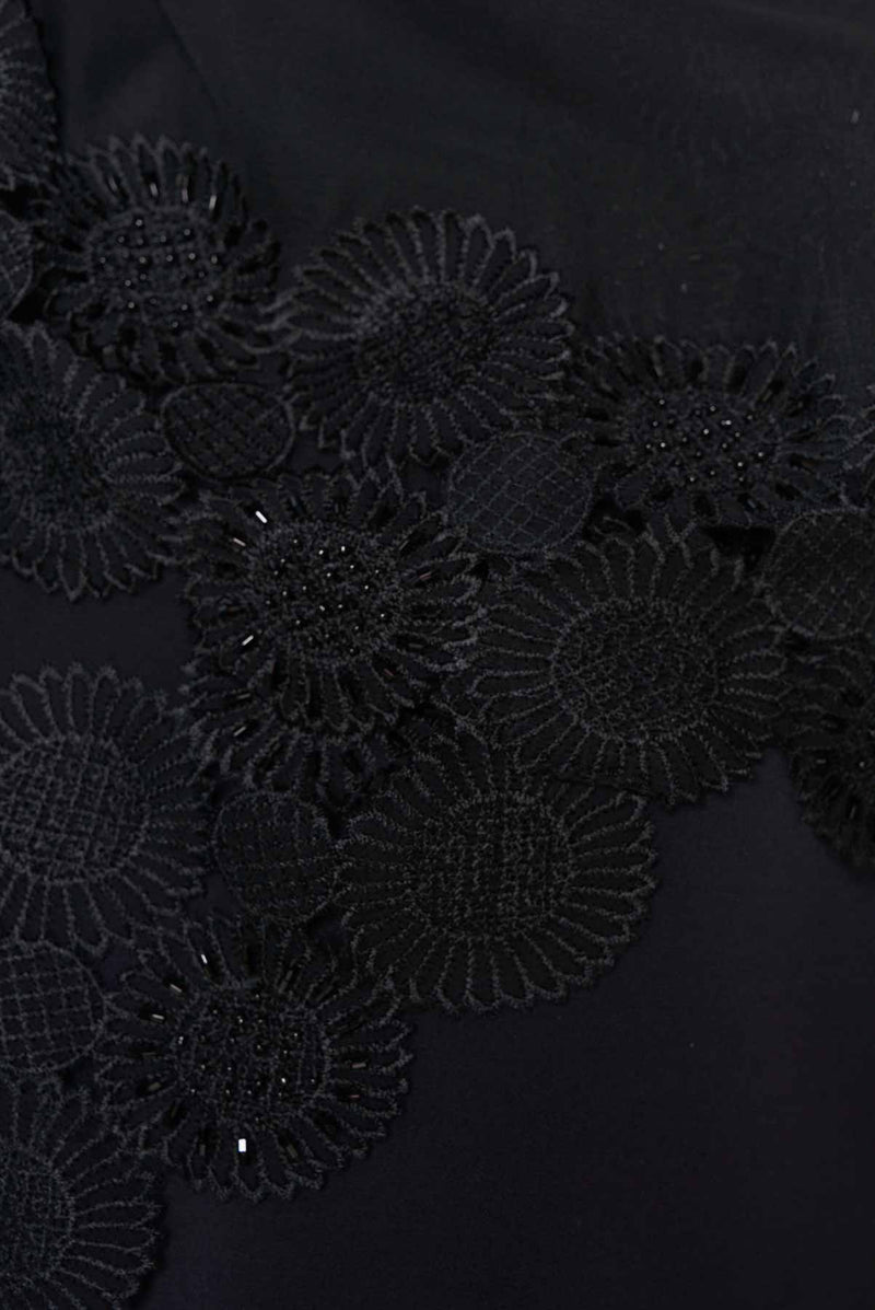 text -- sunflower black