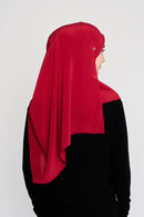 text -- lustre crimson red