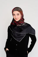 text -- limited edition black red