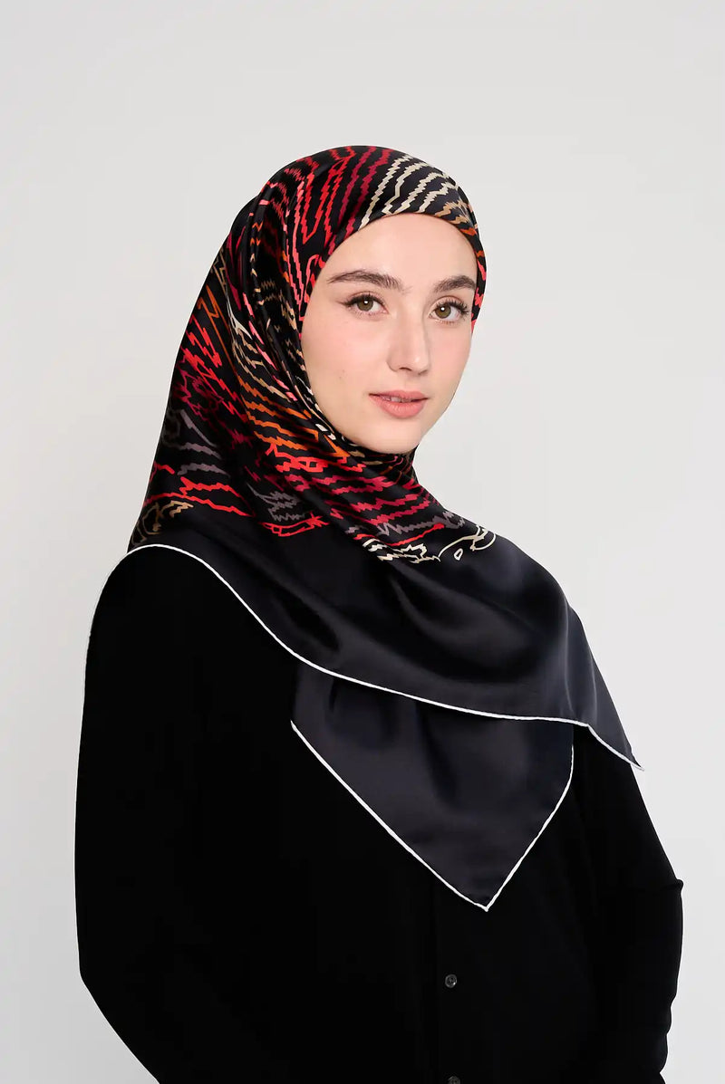 text -- limited edition black red