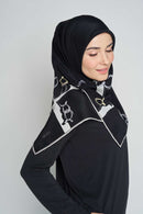 text -- knot sophisticated black