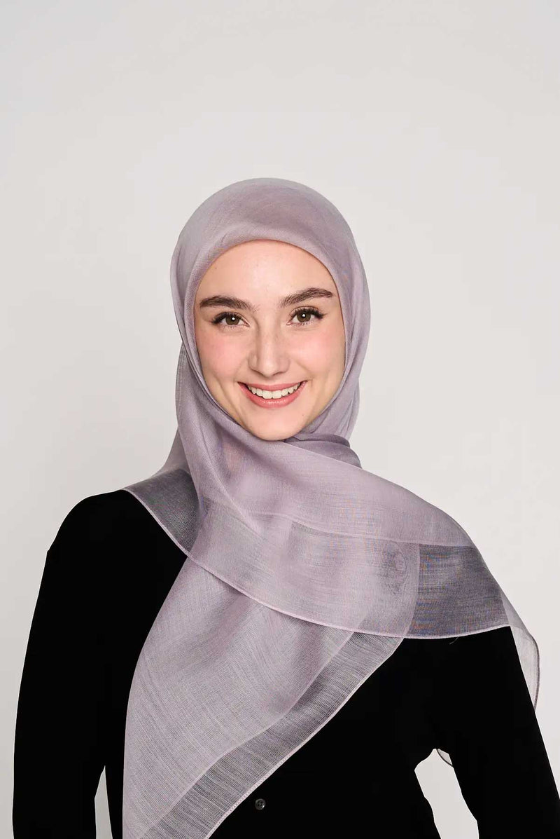 so fine square CASHMERE SILK Medium