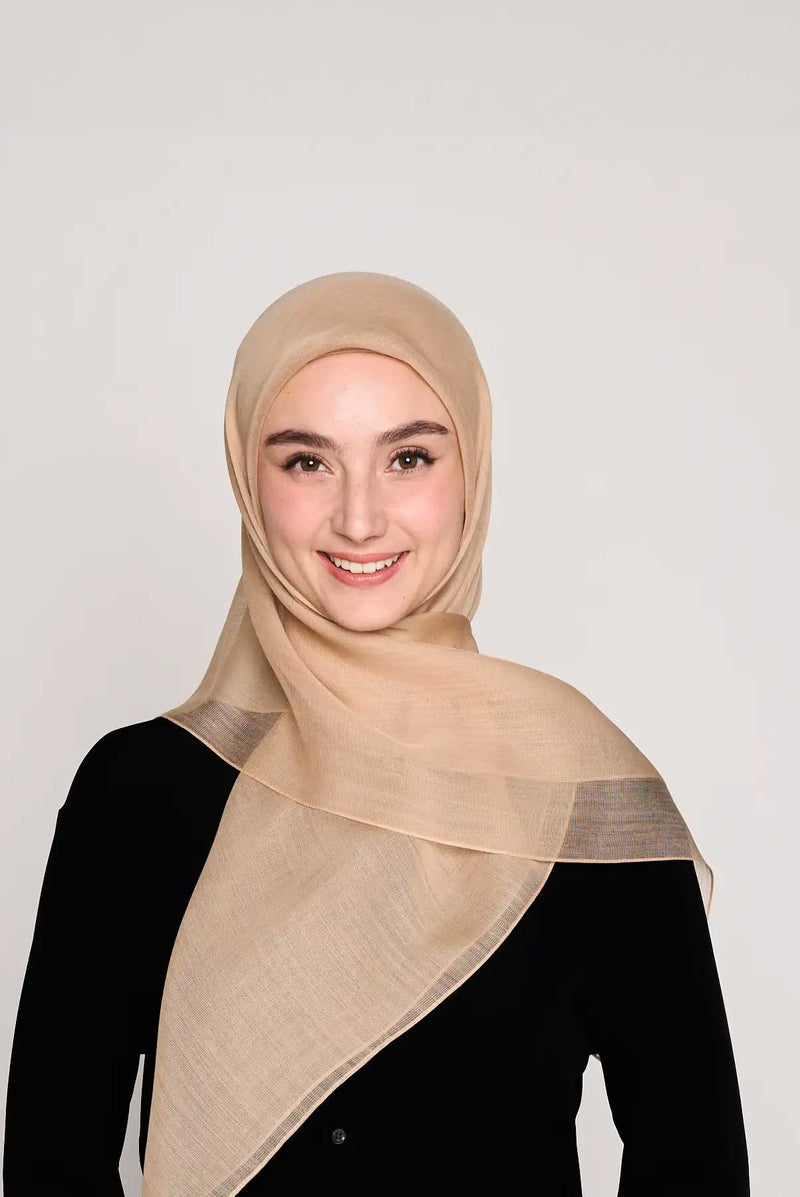 so fine square CASHMERE SILK Medium