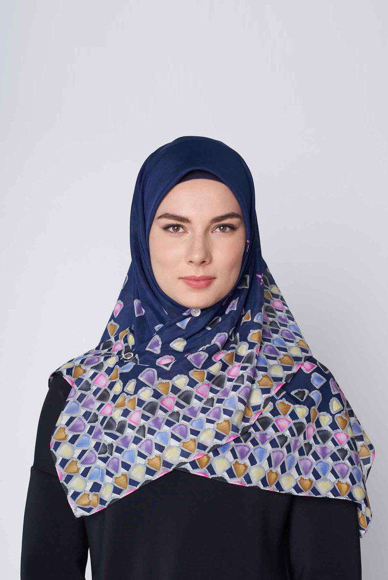 jewel burst square SILKOT Large