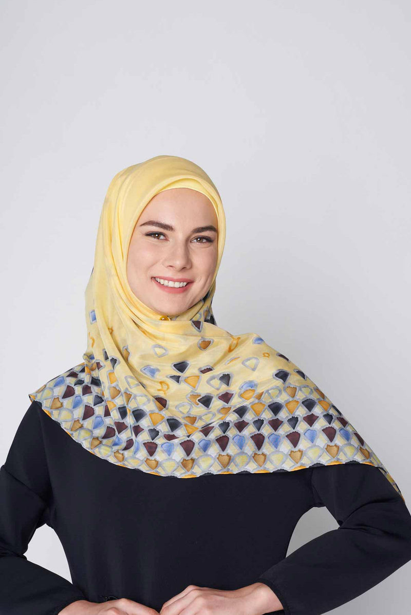 jewel burst square SILKOT Large