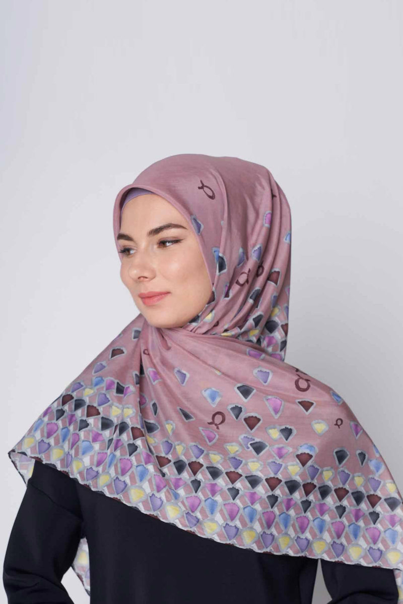 jewel burst square SILKOT Large