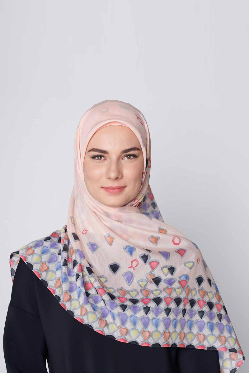jewel burst square SILKOT Large