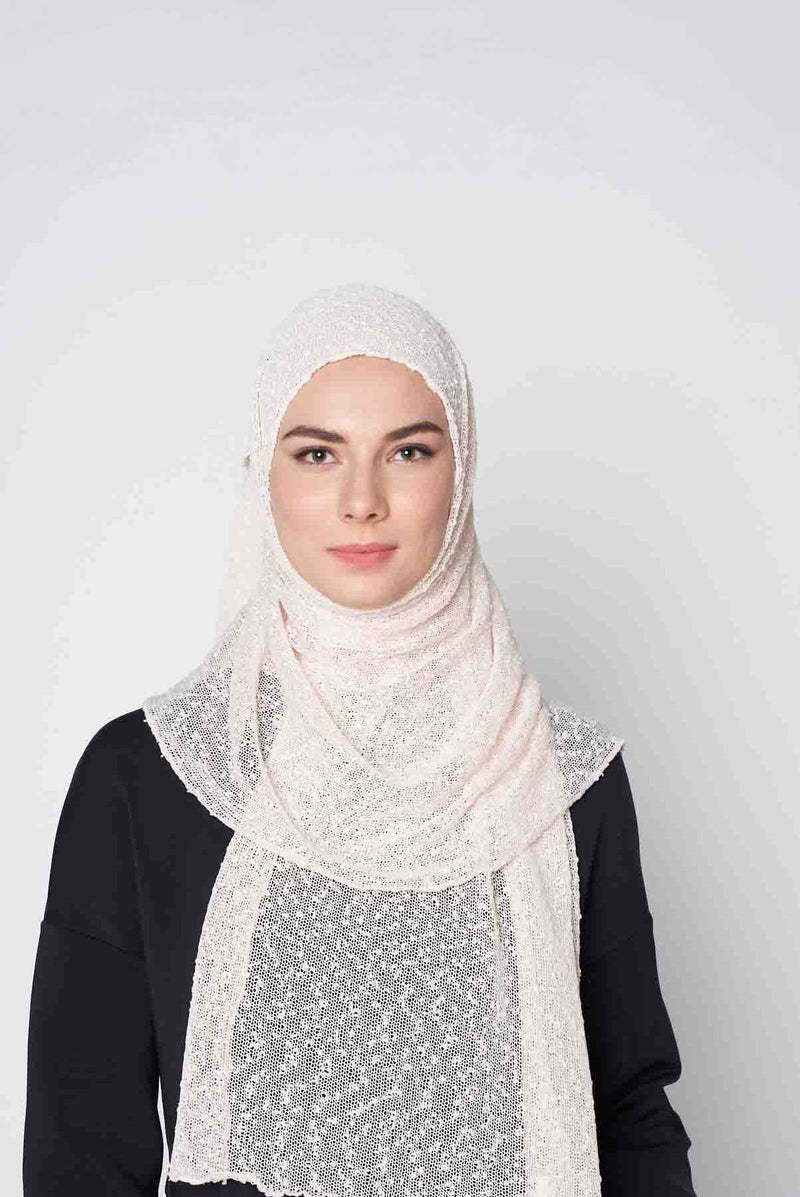 the knitted scarf KNIT COTTON