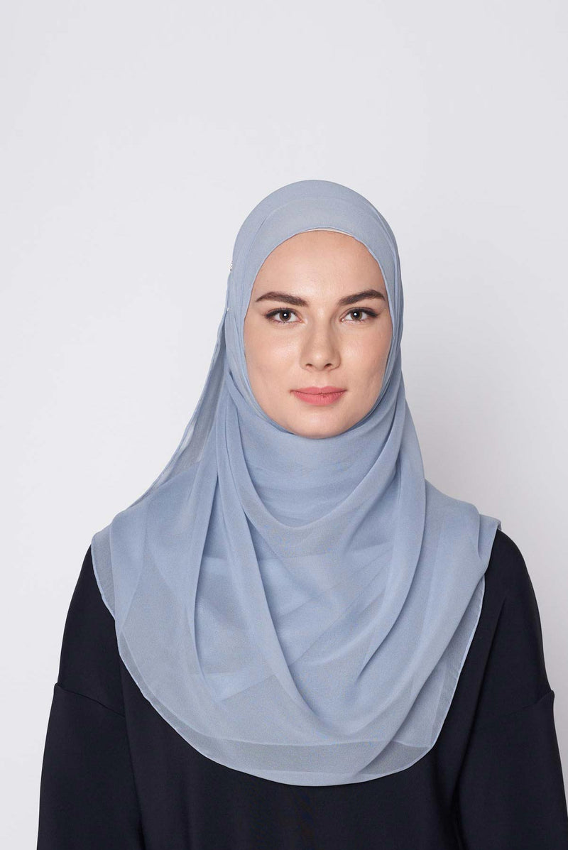 nude essentials scarf CREPE SILK