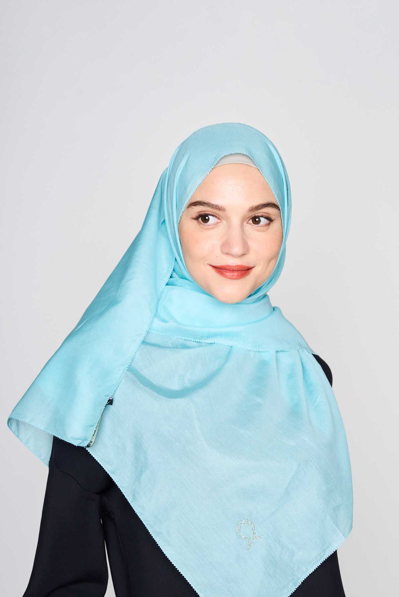 the good wrinkles scarf SILKOT tooth stitch hem