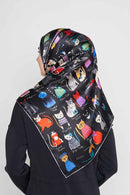text -- cats multi black