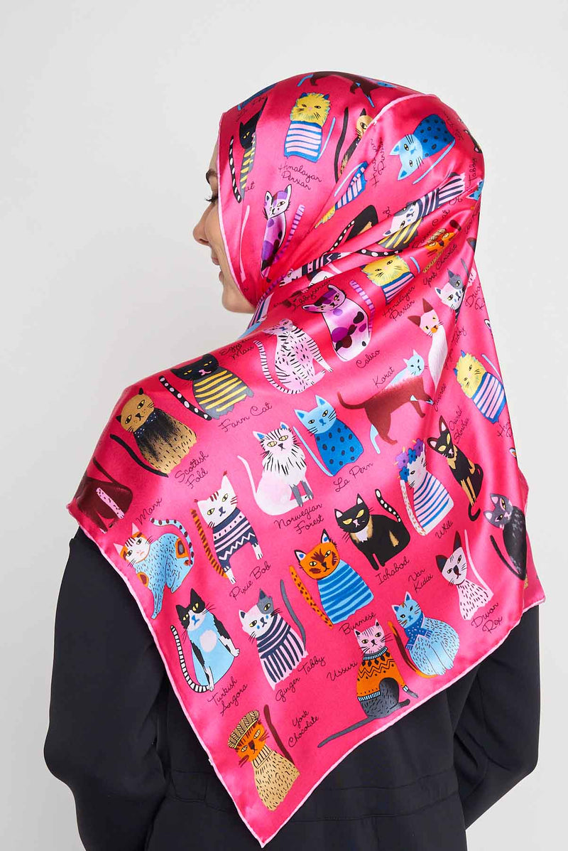 text -- cats fuchsia