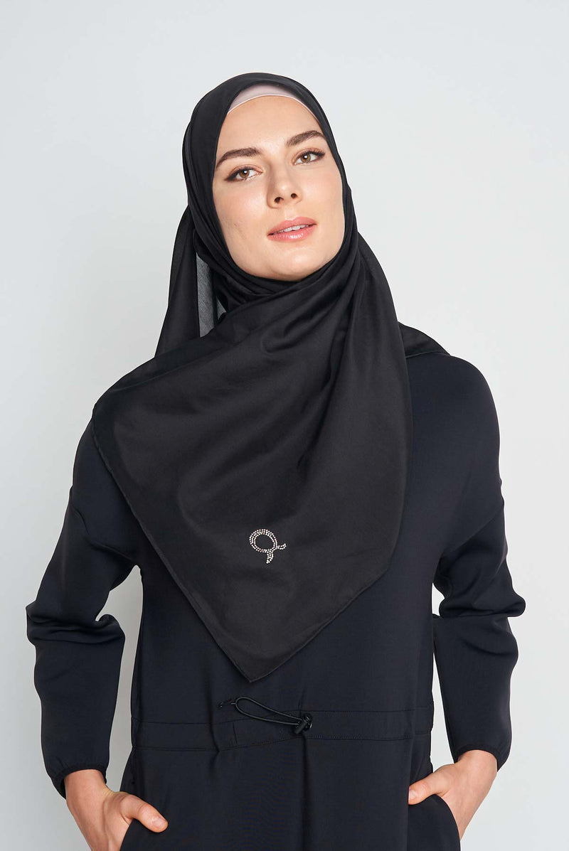 text -- lustrous sophisticated black