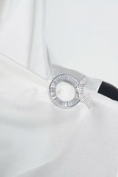 text -- silver brooch