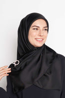 text -- shimmering sophisticated black