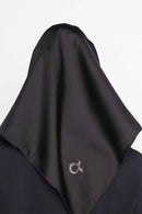 text -- shimmering sophisticated black