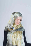 fun and floral scarf SERIOUSLY SATIN SILK